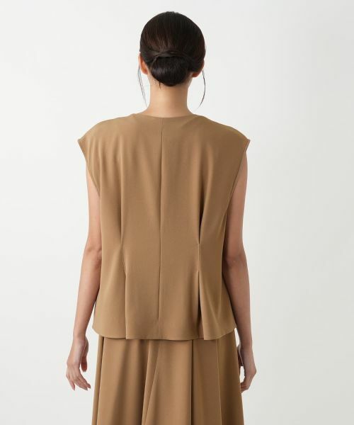 Leilian PLUS HOUSE / レリアンプラスハウス テーラードジャケット | Vネックベスト【BOURGE】 | 詳細9