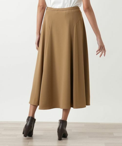 Leilian PLUS HOUSE / レリアンプラスハウス ミニ・ひざ丈スカート | フレアロングスカート【BOURGE】 | 詳細6