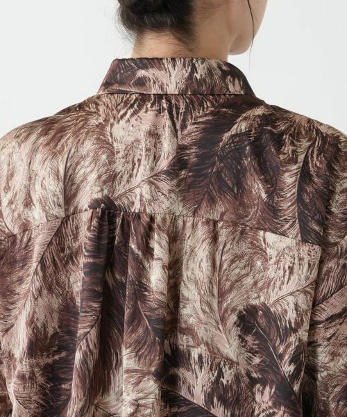 Leilian PLUS HOUSE / レリアンプラスハウス シャツ・ブラウス | プリントシャツブラウス【BOURGE】 | 詳細11