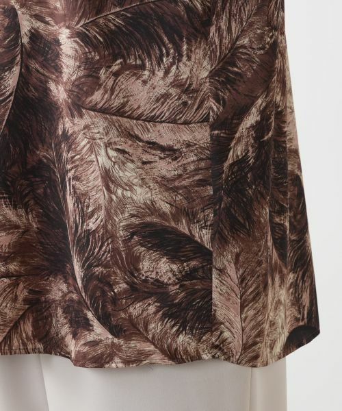 Leilian PLUS HOUSE / レリアンプラスハウス シャツ・ブラウス | プリントシャツブラウス【BOURGE】 | 詳細14