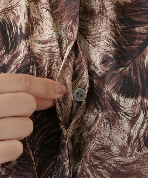 Leilian PLUS HOUSE / レリアンプラスハウス シャツ・ブラウス | プリントシャツブラウス【BOURGE】 | 詳細15