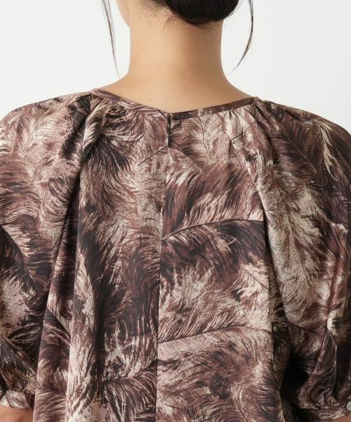 Leilian PLUS HOUSE / レリアンプラスハウス シャツ・ブラウス | プリントブラウス【BOURGE】 | 詳細11