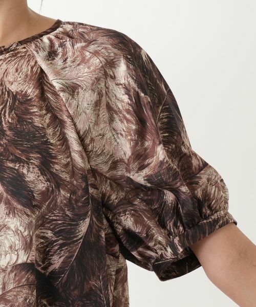 Leilian PLUS HOUSE / レリアンプラスハウス シャツ・ブラウス | プリントブラウス【BOURGE】 | 詳細12