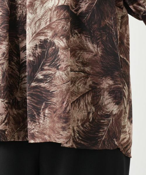 Leilian PLUS HOUSE / レリアンプラスハウス シャツ・ブラウス | プリントブラウス【BOURGE】 | 詳細13