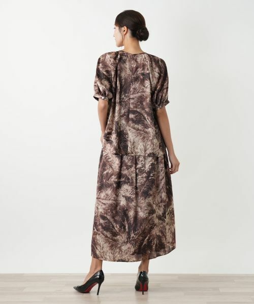 Leilian PLUS HOUSE / レリアンプラスハウス シャツ・ブラウス | プリントブラウス【BOURGE】 | 詳細6