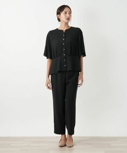 Leilian PLUS HOUSE / レリアンプラスハウス シャツ・ブラウス | ペプラムブラウス【BOURGE】 | 詳細1