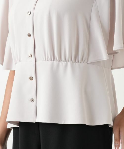 Leilian PLUS HOUSE / レリアンプラスハウス シャツ・ブラウス | ペプラムブラウス【BOURGE】 | 詳細13