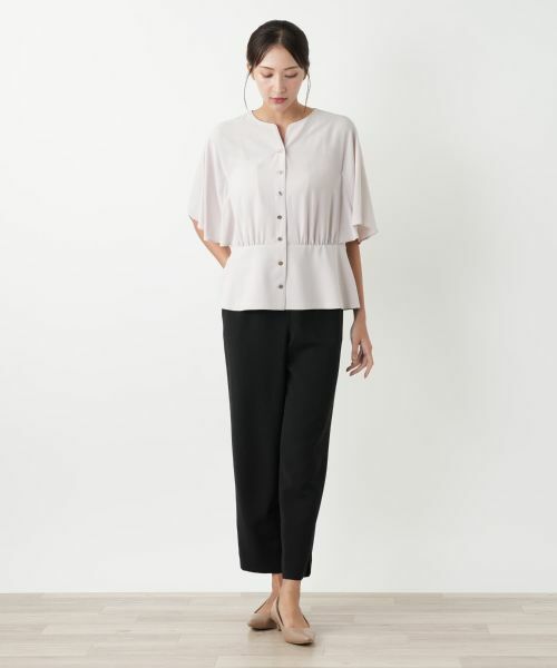 Leilian PLUS HOUSE / レリアンプラスハウス シャツ・ブラウス | ペプラムブラウス【BOURGE】 | 詳細4