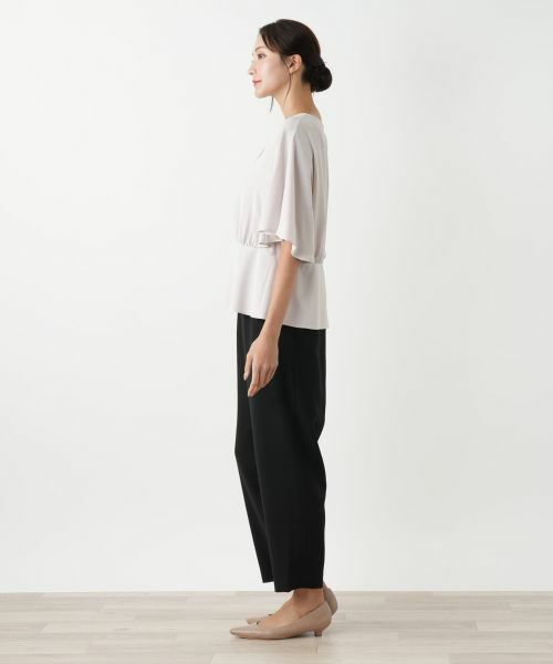 Leilian PLUS HOUSE / レリアンプラスハウス シャツ・ブラウス | ペプラムブラウス【BOURGE】 | 詳細5