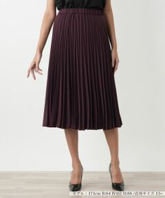 Leilian PLUS HOUSE / レリアンプラスハウス ロング・マキシ丈スカート | プリーツスカート【BOURGE】