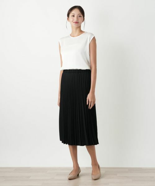 Leilian PLUS HOUSE / レリアンプラスハウス ロング・マキシ丈スカート | プリーツスカート【BOURGE】 | 詳細1