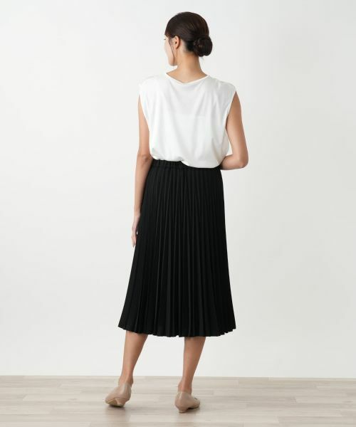 Leilian PLUS HOUSE / レリアンプラスハウス ロング・マキシ丈スカート | プリーツスカート【BOURGE】 | 詳細3