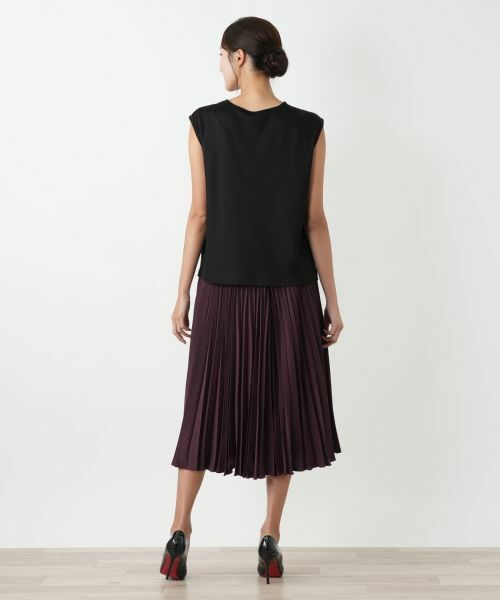 Leilian PLUS HOUSE / レリアンプラスハウス ロング・マキシ丈スカート | プリーツスカート【BOURGE】 | 詳細6