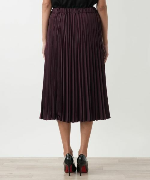 Leilian PLUS HOUSE / レリアンプラスハウス ロング・マキシ丈スカート | プリーツスカート【BOURGE】 | 詳細9