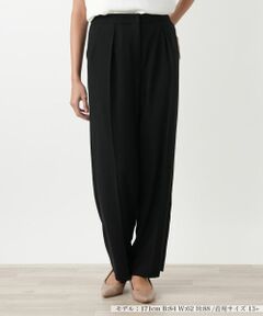 Leilian PLUS HOUSE / レリアンプラスハウス その他パンツ | タックパンツ【BOURGE】