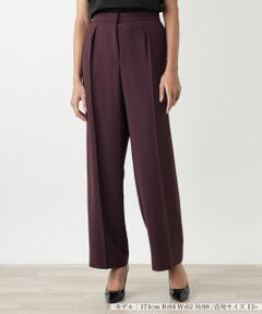 Leilian PLUS HOUSE / レリアンプラスハウス その他パンツ | タックパンツ【BOURGE】