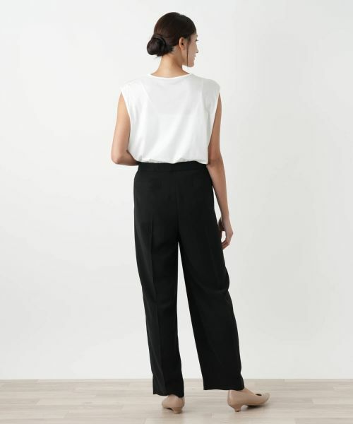 Leilian PLUS HOUSE / レリアンプラスハウス その他パンツ | タックパンツ【BOURGE】 | 詳細3