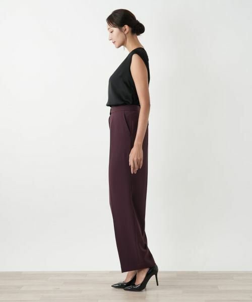 Leilian PLUS HOUSE / レリアンプラスハウス その他パンツ | タックパンツ【BOURGE】 | 詳細5