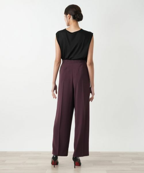 Leilian PLUS HOUSE / レリアンプラスハウス その他パンツ | タックパンツ【BOURGE】 | 詳細6