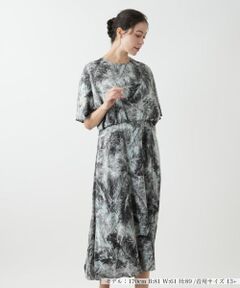 Leilian PLUS HOUSE / レリアンプラスハウス ドレス | プリントワンピース【BOURGE】