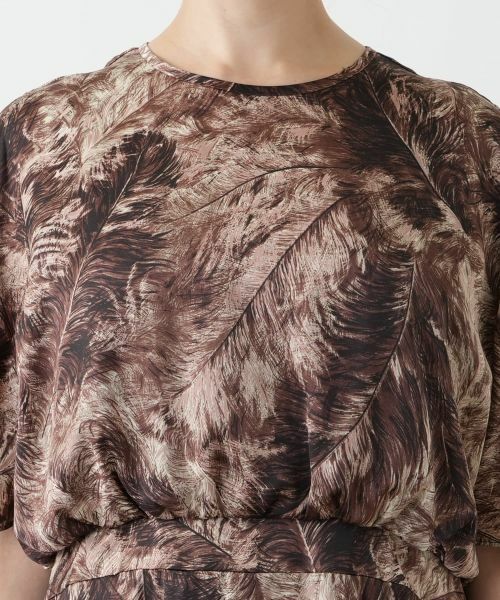 Leilian PLUS HOUSE / レリアンプラスハウス ドレス | プリントワンピース【BOURGE】 | 詳細10