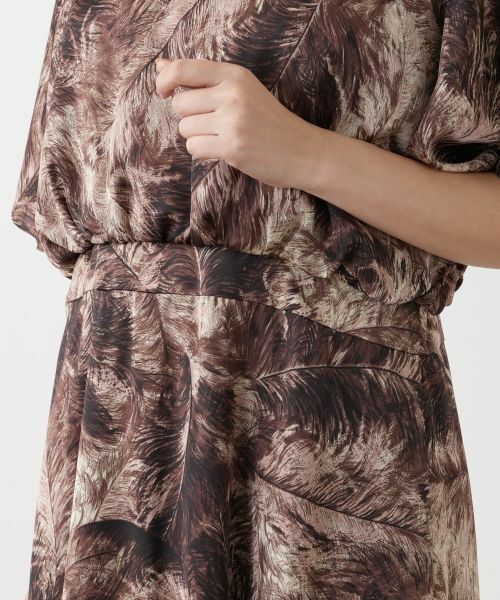 Leilian PLUS HOUSE / レリアンプラスハウス ドレス | プリントワンピース【BOURGE】 | 詳細13