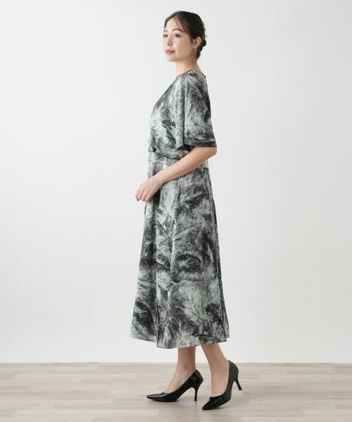 Leilian PLUS HOUSE / レリアンプラスハウス ドレス | プリントワンピース【BOURGE】 | 詳細2