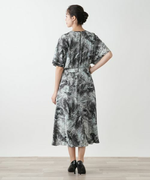 Leilian PLUS HOUSE / レリアンプラスハウス ドレス | プリントワンピース【BOURGE】 | 詳細3