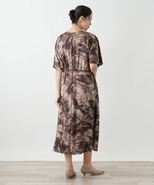 Leilian PLUS HOUSE / レリアンプラスハウス ドレス | プリントワンピース【BOURGE】 | 詳細6