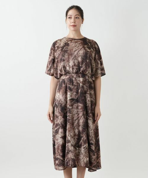 Leilian PLUS HOUSE / レリアンプラスハウス ドレス | プリントワンピース【BOURGE】 | 詳細7