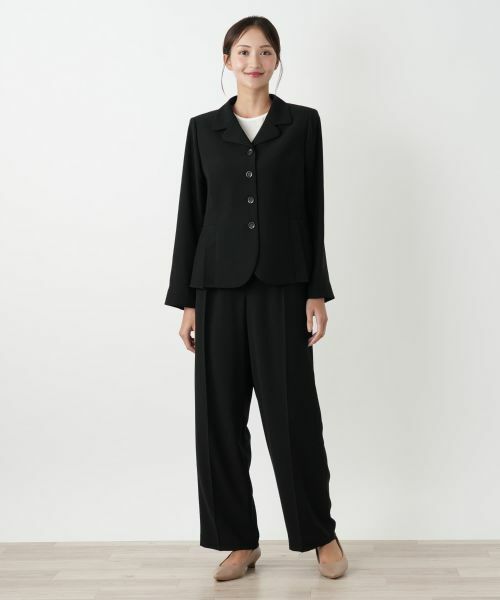 Leilian PLUS HOUSE / レリアンプラスハウス テーラードジャケット | ペプラムジャケット【BOURGE】 | 詳細1