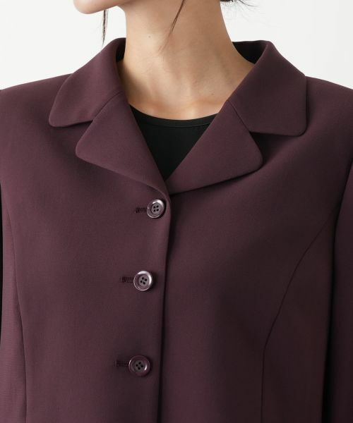 Leilian PLUS HOUSE / レリアンプラスハウス テーラードジャケット | ペプラムジャケット【BOURGE】 | 詳細10
