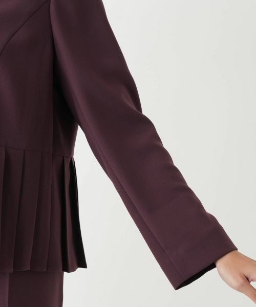 Leilian PLUS HOUSE / レリアンプラスハウス テーラードジャケット | ペプラムジャケット【BOURGE】 | 詳細12
