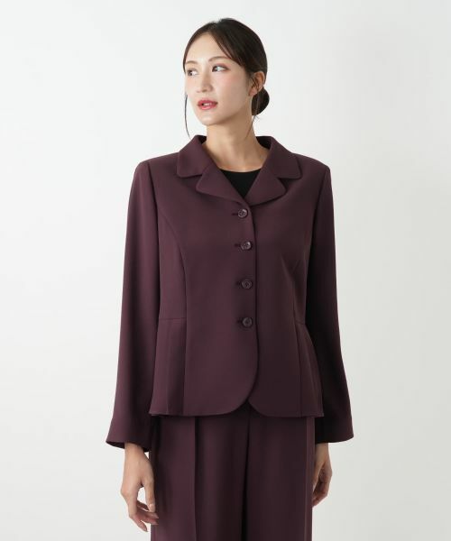 Leilian PLUS HOUSE / レリアンプラスハウス テーラードジャケット | ペプラムジャケット【BOURGE】 | 詳細7