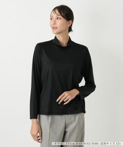 Leilian PLUS HOUSE / レリアンプラスハウス カットソー | ハイネックカットソー