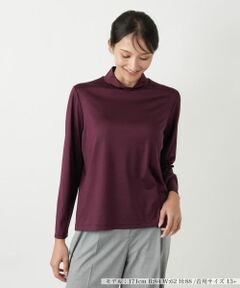 Leilian PLUS HOUSE / レリアンプラスハウス カットソー | ハイネックカットソー