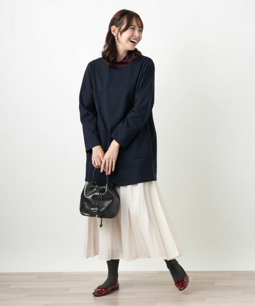 Leilian PLUS HOUSE / レリアンプラスハウス カットソー | ハイネックカットソー | 詳細1