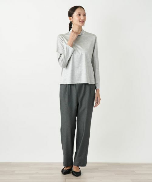 Leilian PLUS HOUSE / レリアンプラスハウス カットソー | ハイネックカットソー | 詳細14