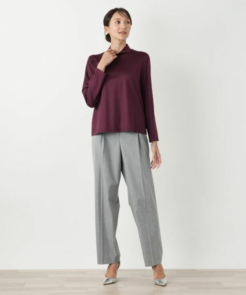 Leilian PLUS HOUSE / レリアンプラスハウス カットソー | ハイネックカットソー | 詳細5