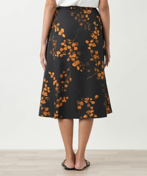 Leilian PLUS HOUSE / レリアンプラスハウス ミニ・ひざ丈スカート | 花柄スカート【Leilian WHITE LABEL】 | 詳細6