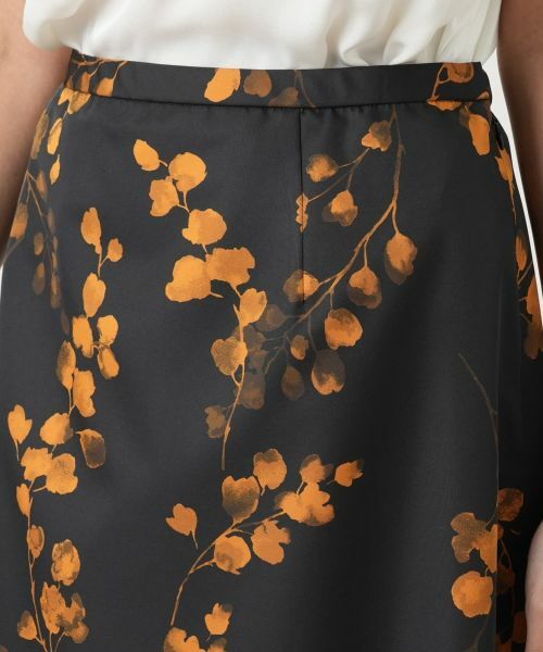 Leilian PLUS HOUSE / レリアンプラスハウス ミニ・ひざ丈スカート | 花柄スカート【Leilian WHITE LABEL】 | 詳細7