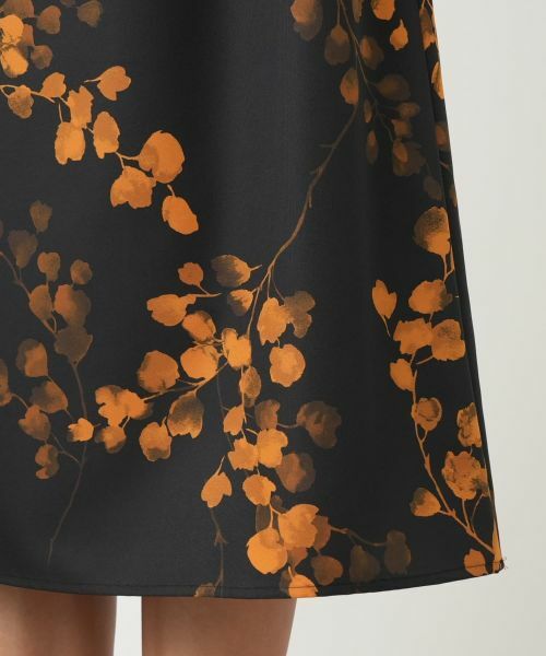 Leilian PLUS HOUSE / レリアンプラスハウス ミニ・ひざ丈スカート | 花柄スカート【Leilian WHITE LABEL】 | 詳細8