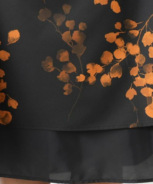 Leilian PLUS HOUSE / レリアンプラスハウス ミニ・ひざ丈スカート | 花柄スカート【Leilian WHITE LABEL】 | 詳細9