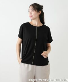 Leilian PLUS HOUSE / レリアンプラスハウス カットソー | センターラインカットソー【BOURGE】