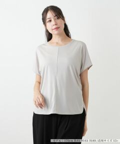 Leilian PLUS HOUSE / レリアンプラスハウス カットソー | センターラインカットソー【BOURGE】