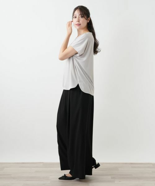 Leilian PLUS HOUSE / レリアンプラスハウス カットソー | センターラインカットソー【BOURGE】 | 詳細5