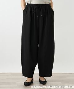 Leilian PLUS HOUSE / レリアンプラスハウス その他パンツ | イージーワイドパンツ【NEMIKA】