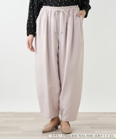 Leilian PLUS HOUSE / レリアンプラスハウス その他パンツ | イージーワイドパンツ【NEMIKA】