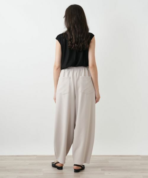 Leilian PLUS HOUSE / レリアンプラスハウス その他パンツ | イージーワイドパンツ【NEMIKA】 | 詳細3