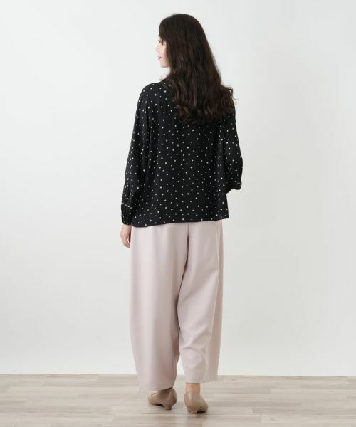 Leilian PLUS HOUSE / レリアンプラスハウス その他パンツ | イージーワイドパンツ【NEMIKA】 | 詳細9